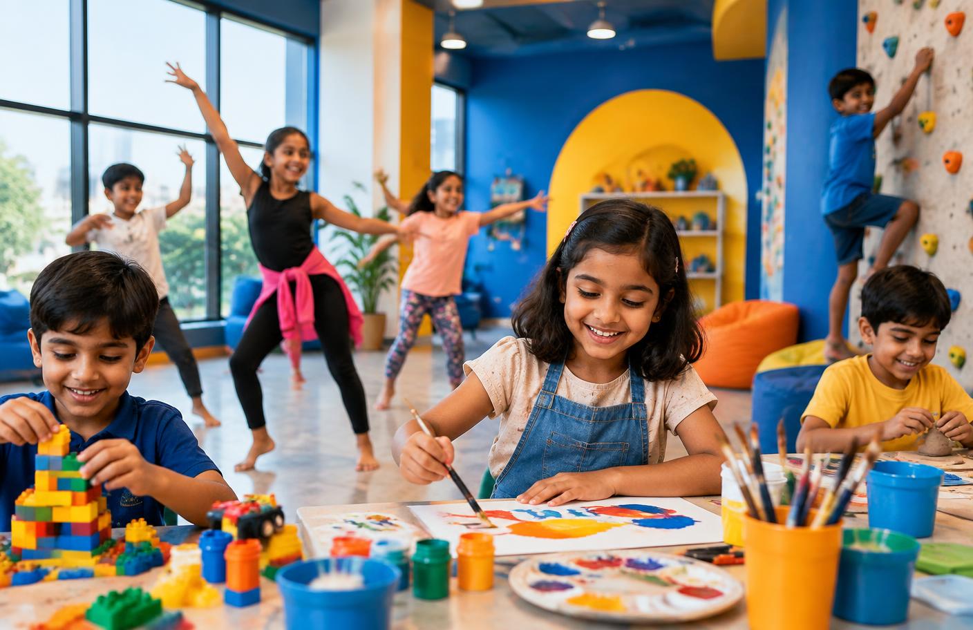 Children at Tumble Gym Hennur