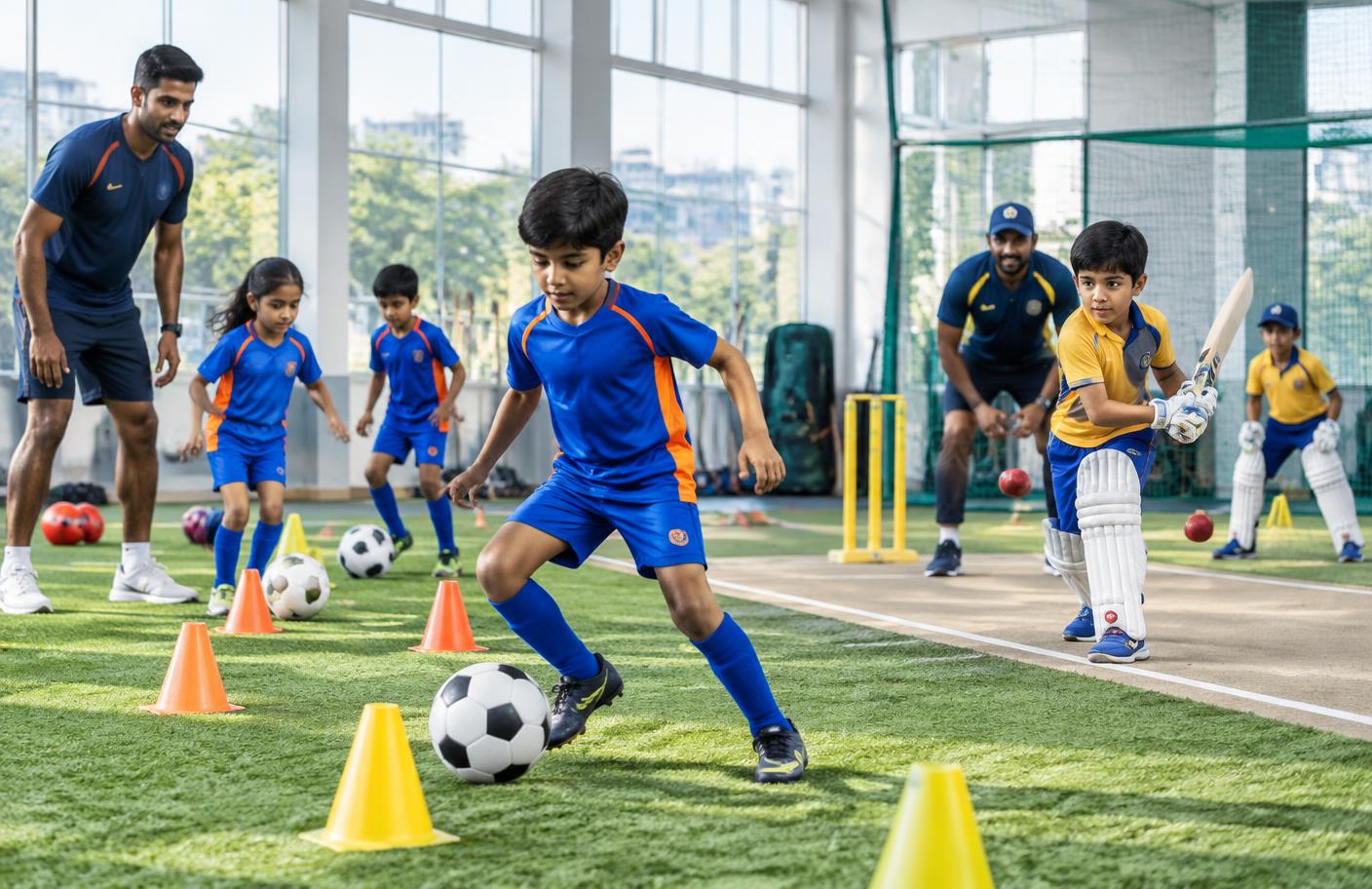 Children at Tumble Gym Hennur